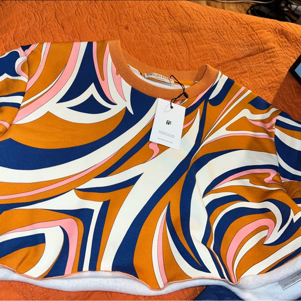 EMILIO PUCCI CROP TOP